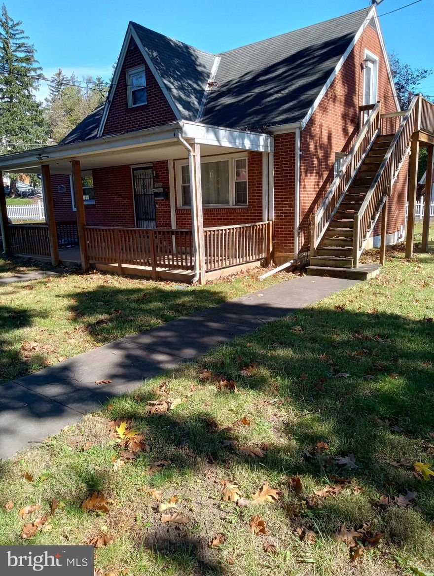 Welcome to this well-kept  Cape Cod, with many updates, situated on a corner lot, conveniently located to highways, schools and shopping.  This home features, first floor living with two bedrooms, full bath, eat-in kitchen and living room.  The second story can be used as a third bedroom with a half bath and extra storage, guest quarters, or an in-home office for a business, with its own private entrance.  This home also features a full dry basement with plenty of storage space.  Outside, enjoy a private, flat yard for entertaining, gardening or just relaxing.  This home will not last long.  Bring offers, your buyers will not be disappointed. Mold remediation done 2025.