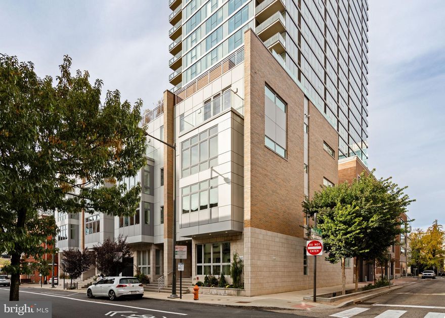 Welcome to 2119 Sansom Street in the Rittenhouse Row Development. Constructed in 2018 this one of four 24' wide townhomes in the heart of Rittenhouse Square. This is the end home and the largest of the four homes constructed. Featuring 5 bedrooms, 4 full bathrooms, 3 powder rooms with top-of-the-line finishes, and in mint condition, this home is ready for move-in!
FIRST FLOOR: Enter the home into a grand, light-filled foyer with 4 sets of closets for storage and coats. On this floor, there are two graciously sized bedrooms that share a full bathroom. SECOND FLOOR: A beautiful open floor plan with a chef's kitchen, living area, dining and a sizeable private deck. THIRD FLOOR: This entire floor is the primary suite with walk-in closet and a sumptuous bathroom with a large walk in shower for two, a soaking tub, dual vanities, a water closet, a vanity area, and heated floors. FOURTH LEVEL: Two en-suite bedrooms with gorgeous bathrooms and walk-in closets, a laundry room, and a powder room. ROOF DECK: Unobstructed city skyline views the roof deck has hookups for water and gas.
LOWER LEVEL: This floor has a large recreation room, storage closets, a large powder room, and direct access to the two-car garage. OTHER DETAILS: The elevator runs from the lower level to the 4th floor, there are 5 zone HVAC, Lutron automated shades and curtains, UV protective film on all windows, audio speakers on all floors and decks, fire sprinkler system, security system, Arakinis system and 5 years remaining on the tax abatement. Located in the Greenfield School Catchment this home is within walking distance to grocery stores, restaurants, UPenn, 30th Street Train Station, and more!