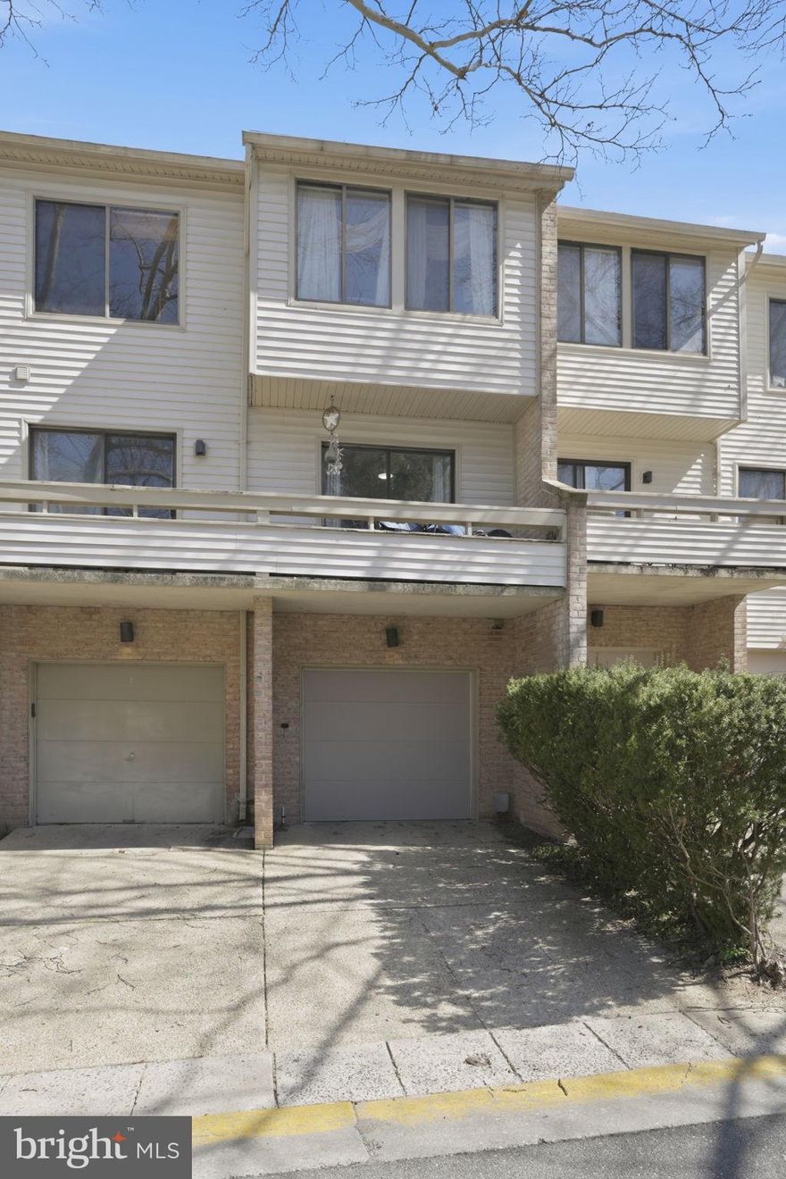 FIRST OPEN HOUSE SAT & SUN 2-4 PM!! Great townhouse (a condo alternative) in desirable Montgomery Village! This beautifully updated 1,416 sq. ft. home offers a one-car garage, two spacious bedrooms, and 1.5 baths, along with beautiful laminate floors that flow throughout the main living areas. It also features a new roof (2024), a newer heat pump, hot water heater, and appliances.

The recently updated gourmet kitchen includes stainless steel appliances, beautiful quartz countertops, a breakfast bar perfect for your morning coffee, and plenty of prep space. The adjoining living room offers a warm and inviting atmosphere, complete with a wood-burning fireplace—perfect for gathering on chilly evenings—as well as access to an expansive balcony with partial lake views.

Montgomery Village offers residents access to six pools, more than 20 sports courts (tennis, pickleball, basketball, and soccer), four community centers, 19 recreation and park areas, walking paths, lakes, and a natural amphitheater. Year-round, the Department of Recreation and Parks provides a variety of programs for all ages, and during the summer, hosts a community-wide Independence Day Parade and Celebration, along with concerts at the amphitheater.