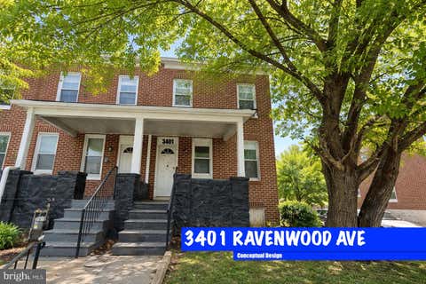 Townhouse For Sale - 3401 Ravenwood Avenue<br/> BALTIMORE, MD 21213