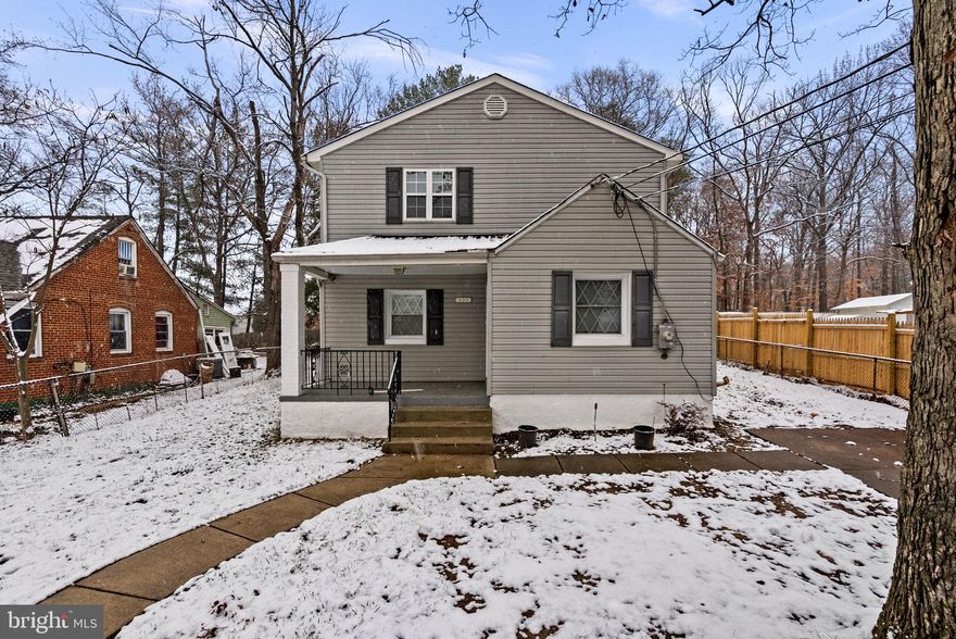 p into this beautifully RENOVATED 5BR, 3 FULL BA home featuring modern finishes, generous living spaces, and a fully fenced yard, all in a convenient Capitol Heights location. Enjoy fresh paint, new carpet, new LVP flooring, updated modern light fixtures, and a renovated kitchen complete with quartz countertops, stainless steel appliances, gas cooking, a built-in microwave, and a spacious pantry. Just off the kitchen is a bright and large versatile sunroom or you can use it for a family room or game room with two exterior doors that open to both the side yard and the backyard. The main level offers two bedrooms and a full bath. Upstairs, you’ll find three additional bedrooms, including a spacious primary suite with room for a sitting area and stylish wall sconces. The primary renovated bath features ceramic tile flooring and a beautifully tiled shower. A third full bathroom serves the additional upper-level bedrooms. Outside, enjoy a fully fenced yard, driveway parking, and easy access to major commuter routes, shopping, dining, and public transportation.