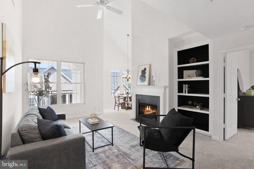 Welcome to this beautiful and spacious condo in Riverbend at Cascades! The bright, open floor plan on the first level boasts a generously sized 2-story family room with a cozy fireplace and custom built-in shelving, a well-appointed kitchen, and charming dining room, creating a perfect flow for entertaining. The kitchen features stainless steel appliances and granite countertops, complete with an eat-in area, accented by a bay window. 
Upstairs, 2 bedrooms, 2 full bathrooms, and a versatile loft offer plenty of comfortable living space. 
Enjoy outdoor living with a private balcony, the perfect spot for morning coffee or relaxing evenings. 
Notable features in the home include:
New LVP in Bathrooms
New Carpet 
New Toilets
Fresh Paint