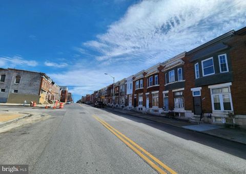 Townhouse For Sale - 2517 W Baltimore Street<br/> BALTIMORE, MD 21223