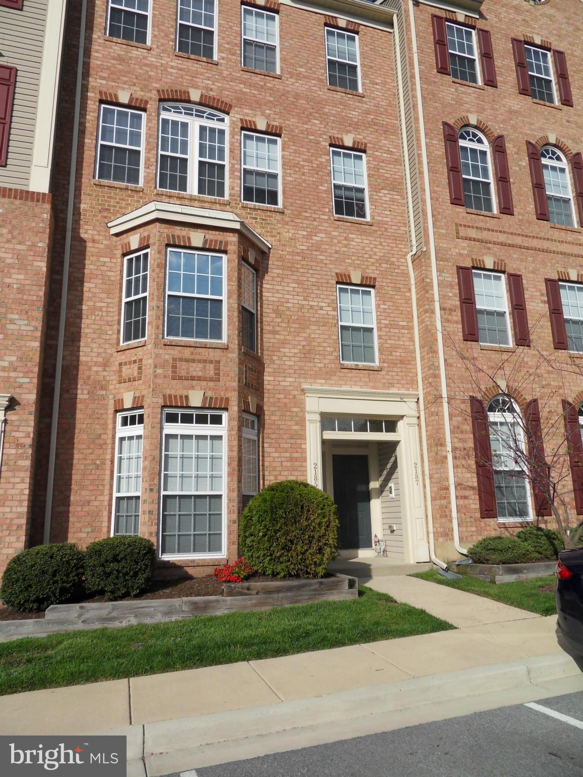 Location! Location! Location! Immaculate 2 story condo! Kitchen opens up to Fam Rm. 3 bedrooms. Balcony off bedroom. Master suite has 2 walk in closets, master bath has ceramic tile and double headed shower. Rear Garage. Community basketball courts, tennis courts, walk/jog path and playground. Close to Chesapeake Bay, restaurants, shopping and more!