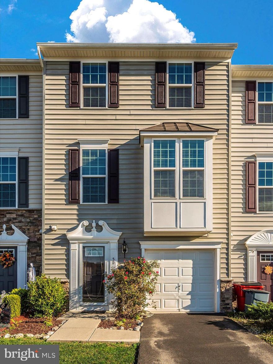 Reduced price!!  Welcome to Potomac Station, this move-in-ready townhouse has 3 bedrooms and 2 and 1/2 baths.  42" cabinets in the kitchen with an island for extra seating and storage, dining room, and living room along with a deck on the level.  3rd level has the primary bedroom and bathroom, along with 2 other bedrooms and bathroom.  Nice to have 3rd level laundry room as well.  The basement has a large that can be a possible 4th bedroom, rec room or office.  Schedule your tour now.