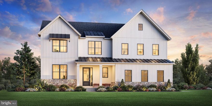 Welcome to Bellflower by Toll Brothers! Choose to make this Intimate of 16 homes on 1/2 acre plus wooded homesites your new home. The luxurious Cloverfield on homesite 7 boasts a stunning open floor plan perfect for entertaining and everyday living. As visitors enter the grand foyer, they are greeted by a breathtaking two-story great room with a cozy fireplace. A bright casual dining area with rear yard access is conveniently located near the kitchen, which features a large island with breakfast bar, generous cabinet and counter space, and a walk-in pantry. A secluded secondary bedroom with a walk-in closet and a private bath is perfect for guests. Upstairs, retreat to the primary bedroom complete with dual walk-in closets and a relaxing primary bath featuring a soaking tub, a dual-sink vanity, linen storage, a luxe shower with seat, and a private water closet. Central to a spacious loft are lovely secondary bedrooms—one with a shared full hall bath and a walk-in closet, and the other with a private bath and a walk-in closet. Other highlights include convenient second-floor laundry, a versatile flex room, a powder room, an everyday entry, and ample storage. There are many more features included please contact us for more details. .Your new home here at the community offers excellent schools, close proximity to shopping, dining and many conveniences at your fingertips. Call today for your personal appointment to start building your new home!