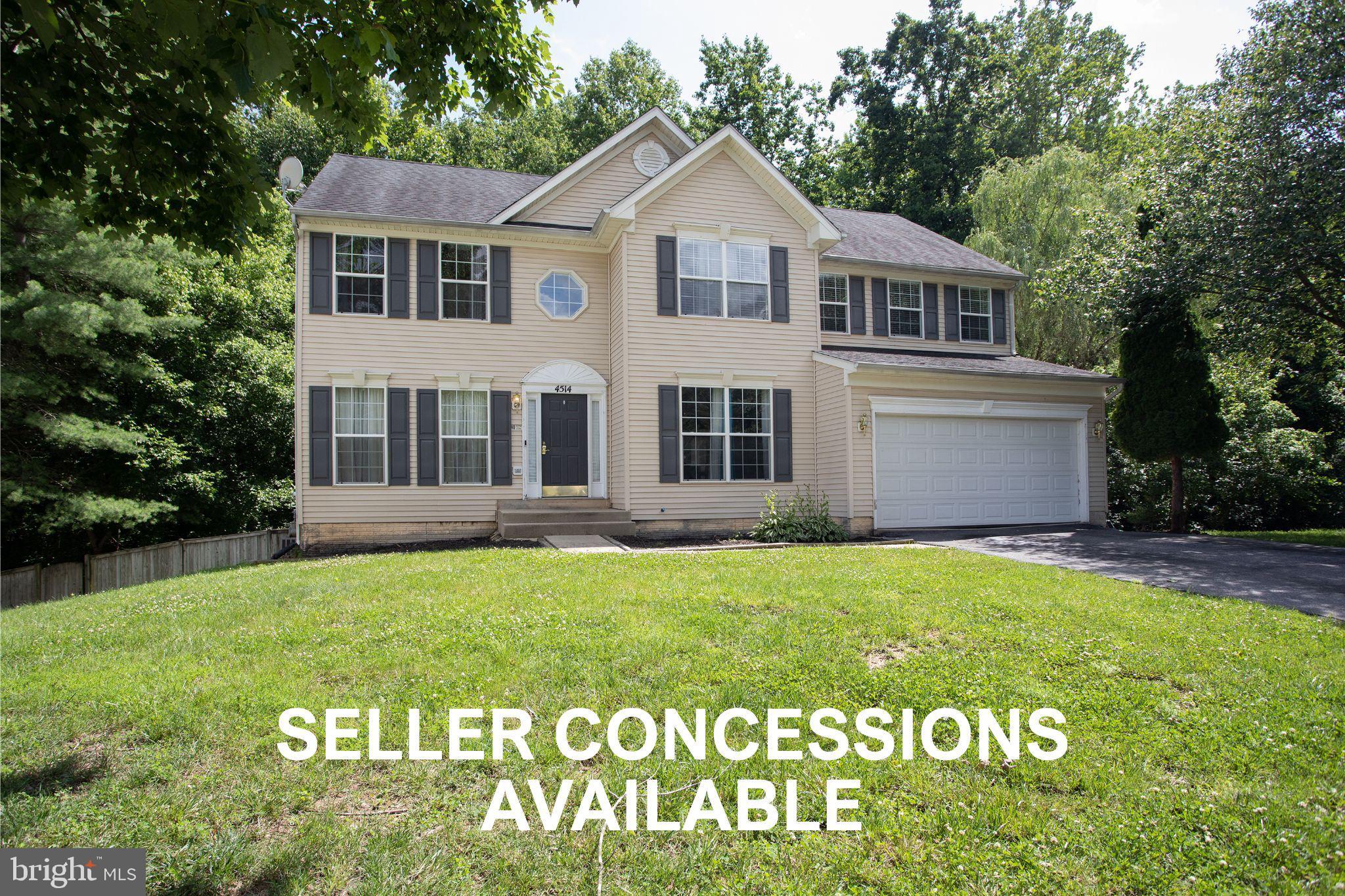 "First $645,000 through the door, it's yours! Owners moving out of the country!"
Welcome to this spacious 4-bedroom, 2.5-bath colonial-style home in the sought-after Foxchase community of Upper Marlboro. Tucked away on a quiet cul-de-sac and backing to peaceful private woods, this home offers the perfect balance of tranquility and convenience.
Step inside to a generous open floor plan, thoughtfully designed for comfortable living and easy entertaining. The main level features a well-appointed kitchen with an island cooktop, ample cabinetry, and abundant counter space—perfect for the home chef. You'll also find formal living and dining rooms, a bright and inviting two-story family room with a cozy fireplace, and a dedicated home office that could serve as a potential fifth bedroom.
Upstairs, you'll discover four generously sized bedrooms, including a spacious primary suite with a private en-suite bath. An additional full bath serves the other bedrooms, along with a main-level half bath for guests. The basement includes a rough-in for a future third full bath, providing flexible expansion potential. The expansive, partially finished basement offers additional living space, a personal dojo, and plenty of room for storage. Step outside and enjoy the unique natural setting—this property backs to woods filled with native Pawpaw trees, a true American delicacy rarely found in suburban neighborhoods.
Conveniently located off Ritchie Marlboro Road, you'll enjoy quick access to major commuter routes, shopping, dining, and the exciting entertainment options of National Harbor.
Don't miss this opportunity to unlock the full potential of this Upper Marlboro gem. Schedule your private showing today!