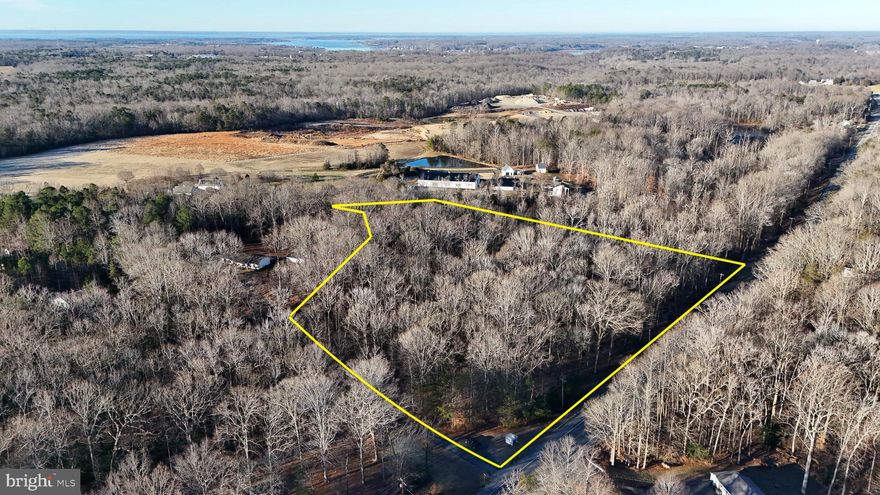 Located in Leonardtown in St. Mary’s County, this 4.11± acre wooded property on St. Andrews Church Road offers a unique opportunity to build, invest, or enjoy a recreational retreat. The property has previous perc sites for a conventional septic system, though it will require reevaluation, and soil stability testing will be required, with preliminary work indicating favorable conditions; buyers to perform their own due diligence.

Access is provided off Honey Tree Lane. A good portion of the northern section of the property is flat, creating an ideal homesite or recreational area, while the landscape elevates toward the southern end, farthest from the road, reaching a peak elevation of approximately 90 feet. A small ditch runs through the middle of the property, adding character and supporting natural drainage.

A network of trails winds through the property, providing easy access and recreational opportunities such as ATV riding. The acreage is primarily wooded with a mixture of mature hardwoods and softwoods. Multiple deer trails and rubs run through the property, making it promising for hunting opportunities.

Zoned residential, the property offers flexibility for a future homesite in a convenient Southern Maryland location. Aggressively priced, this is a rare opportunity to secure a 4.11± acre parcel for recreation, investment, or building your future home.