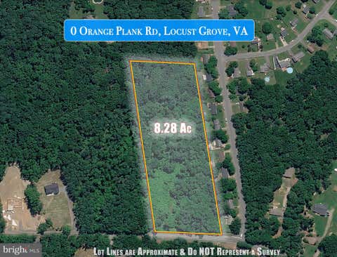 Vacant Land For Sale - Orange Plank Rd<br/> LOCUST GROVE, VA 22508