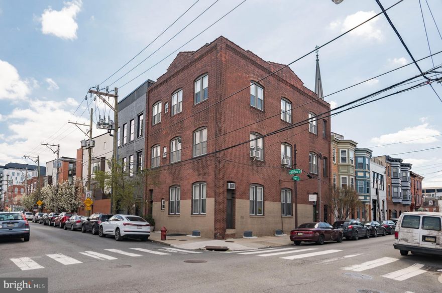 Located at the corner of N. 4th Street and Brown Street in Northern Liberties, the property presents a prime redevelopment opportunity. This site zoned IRMX totals 1,944 SF of ground with a 5,940 SF building. The building is a three-story building with basement and existing elevator. The first-floor commercial space is leased to a yoga studio and upper floors will be delivered vacant. 4 deeded parking spaces at the corner of 3rd & Brown are available for sale or lease. 
Northern Liberties is know for having some of Philadelphia’s best restaurants, coffee shops and art galleries, in addition to a lively nightlife scene. This property sits right in the heart of Northern Liberties as well as within walking distance to many local spots on the waterfront, in Penn’s Landing and Old City.