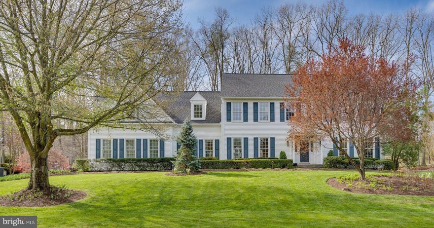 Welcome to Little Rocky Run! This beautifully updated single family home offers 7 bedrooms, 4.5 bathrooms, and over 4,800 square feet of living space. Step inside to a bright and open main level with a hardwood-floored foyer, formal living room, dining room, and a dedicated office/library tucked away for quiet productivity. The highlight of the main level is surely the modern kitchen, boasting gleaming hardwood floors, top-of-the-line stainless steel appliances, and a chef's dream workspace with a double-wall oven, granite countertops, and a cooktop center island. Cozy up next to the inviting brick fireplace in the living room, or relax and take in the views of the expansive yard through the huge window. Outdoors, there's a leveled lot featuring an underground sprinkler system, ensuring a lush green haven, and a large rear deck perfect for gatherings. The finished walk-up lower level basement provides a recreation room, a game room, another bedroom with a full bath, tons of storage space, and recessed lighting throughout. This meticulously maintained home spreads across three comfortable levels and is move-in ready. Enjoy peace of mind in a well-maintained community with a low monthly HOA fee of $98 that covers trash removal, access to a refreshing swimming pool, and a variety of amenities. Close to parks, shops, and restaurants.