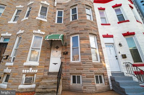 Townhouse For Sale - 1309 S Carey Street<br/> BALTIMORE, MD 21230