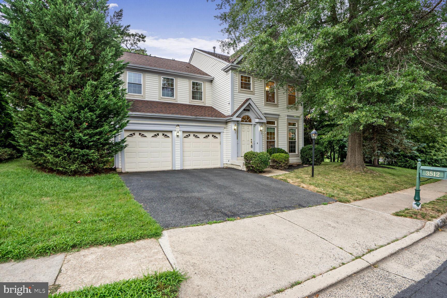 Be sure to check out the 3D Walk-Through in the virtual tour section! Welcome to this beautifully updated 5-bedroom, 3.5-bath detached home in the highly desirable Armfield Farms community! Offering approximately 3,493 square feet of stylish and functional living space on a generous .215-acre lot, this home seamlessly blends classic charm with thoughtful modern updates. This lot is especially desirable as it is one of the first homes in the neighborhood and features a home on only one side, providing an extra private side yard—perfect for outdoor activities, gardening, or simply enjoying added privacy. The main level features gleaming Brazilian cherry hardwood floors in the formal living room and dining room, which is highlighted by bay windows that flood the space with extra natural light, creating an elegant and inviting atmosphere. The spacious family room is a standout, featuring a gas fireplace, floor-to-ceiling windows, and direct access to the Trex deck, which overlooks a private backyard backing to trees. A convenient half bath on this level adds to the home’s functionality and comfort. The updated kitchen is both beautiful and functional, showcasing granite countertops, a peninsula breakfast bar, a stainless steel stove, microwave, and refrigerator, and a pantry—ideal for both everyday living and hosting gatherings. Upstairs, the luxurious primary suite is filled with plenty of natural light and offers a serene retreat with two walk-in closets in the spa-inspired en-suite bath featuring separate vanities, a soaking tub, and a walk-in shower with sliding glass doors and a built-in shower seat. In addition to the primary bedroom, the upper level offers three generously sized secondary bedrooms 2 of which have their own walk-in closets & one of which features rich Brazilian cherry hardwood flooring. The updated hall bath is thoughtfully designed with dual granite-topped vanities and a frameless sliding glass door on the tub/shower combo. The finished lower level expands the home’s livable space with a large recreation room, bedroom, an updated full bath, and two separate storage rooms—perfect for guests, hobbies, or extra space to spread out. Major updates include a new roof (Sept 2020), Trex deck (July 2023), energy-efficient windows (July 2014), new A/C unit (July 2016), new garage door & Liftmaster motor (Sept 2021) —providing long-term comfort, value, and peace of mind. Residents of Armfield Farms enjoy access to exceptional community amenities including a swimming pool, tennis courts, basketball courts, playgrounds, and walking trails, all designed to enrich your lifestyle and foster a welcoming neighborhood atmosphere. This home is zoned for Chantilly High School, Franklin Middle School, and Lees Corner Elementary School, offering convenient access to local education options. Ideally located near shopping, dining, parks, and major commuter routes, this move-in ready home in Armfield Farms offers the perfect combination of space, style, comfort, and convenience.