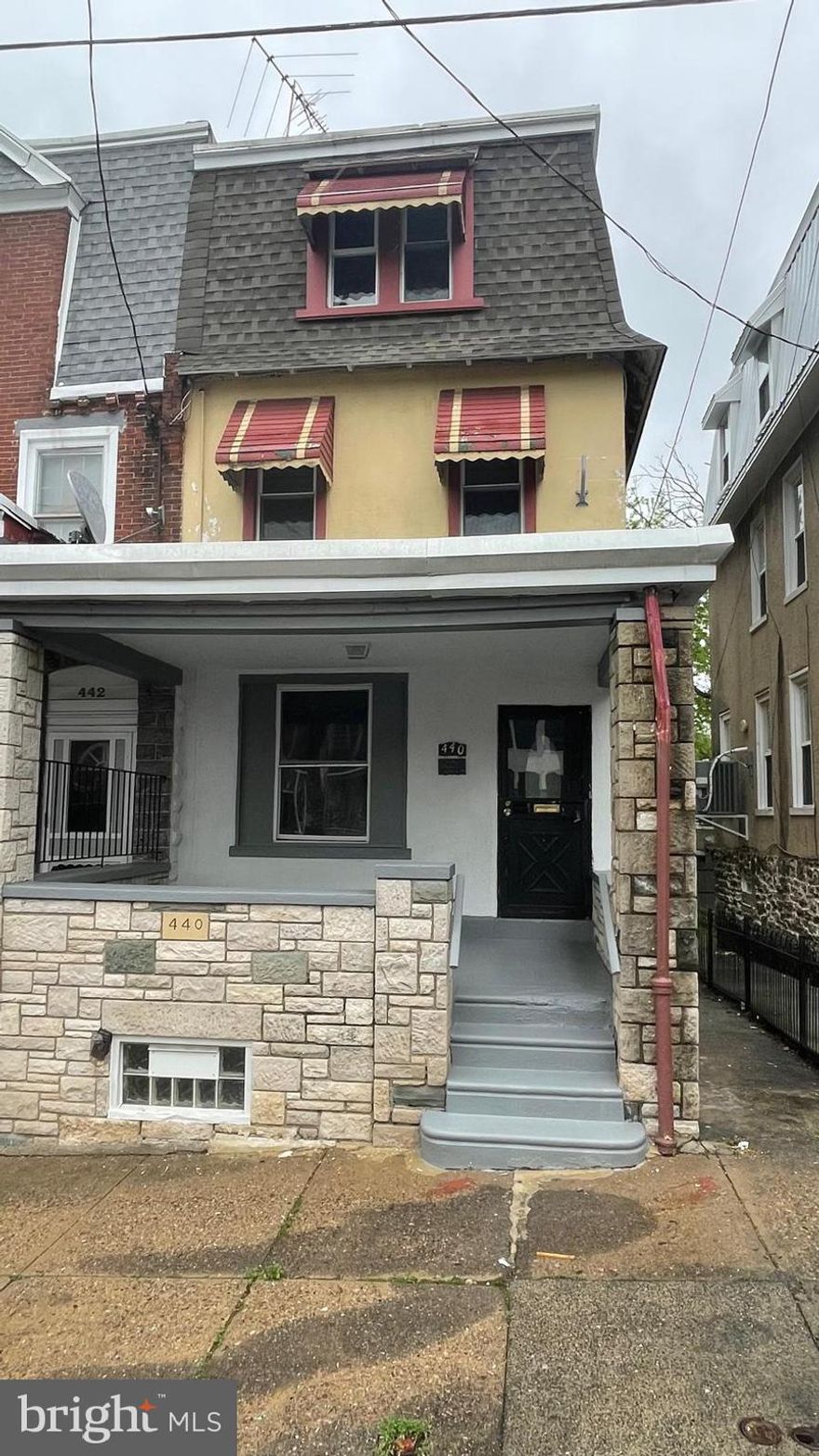 Here is your chance to own refreshed, Large 3 story 4 BD 1.5 BA End-Row Townhome in Germantown. Enter through the front porch to find the main level amenities such as spacious living room, formal dining room and then to a large eat-in kitchen with plenty of natural light and extra room for a breakfast table  or possible WALK IN PANTRY! Upstairs to second floor sleeping lever and you will find 2 good-size bedrooms with plenty of closets and full bathroom with tub, sink and a toilet. Continue up to a third floor sleeping level to find additional 2 good-size bedrooms with closets. Front to back WALKOUT basement is a great addition for storage or a workspace.  Located on a treelined street with plenty of street parking and close to public transportation. Enjoy the living with easy access to some of the region’s best outdoor areas like Wissahickon Valley Park. Just a short drive from main shopping at Greenleaf at Cheltenham Plaza and R-309. Don’t miss.