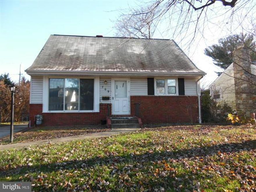 Glen Burnie Park offers spacious Cape Cod with off street parking and large back yard. Main level has 2 bedrooms and full bath. Kitchen has lots of cabinet space and living room with built in shelving. Upper level has 2 bedrooms with lots of storage and full bath. Full basement with walk out stairs to rear yard. This is a freddie mac foreclosure. Agents view docs on mls for easy contract details.