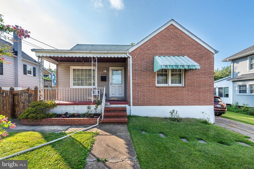 SIMPLY CHARMING CAPE COD WITH A PARK LIKE BACKYARD AND OFF STREET PARKING!  Perfect opportunity for someone looking for their next renovation project or a homeowner looking for sweat equity.  Potential for approximately 2,000 sq. ft. of living space!  Currently, the main level offers a living room, an eat-in kitchen, 2 bedrooms, and 1 full bath.  The upper level is an additional bedroom that could be renovated into a Primary bedroom suite and the basement can easily be finished to add more living space.  The level backyard is perfect for entertaining and the driveway makes parking a breeze!  Sold As-Is!