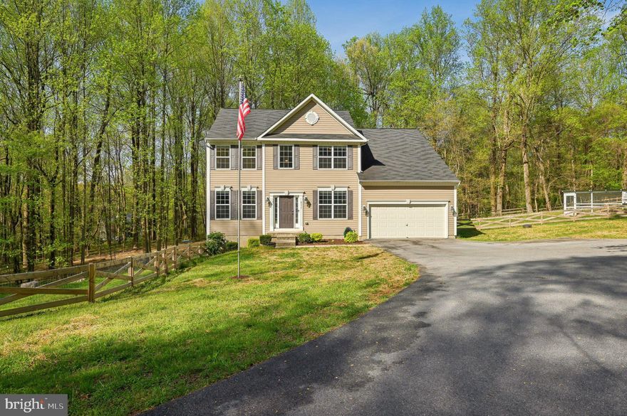***MULTIPLE OFFERS OFFER DEADLINE 4/27 7PM*** Welcome to 4313 Travancore Ct, Randallstown, MD
Nestled on a secluded, private lot (almost 3 acres), this stunning 4-bedroom, 2.5-bath single-family home offers the perfect blend of modern upgrades and serene outdoor living.

Step inside to find a thoughtfully designed main level featuring an inviting office space, convenient powder room, a spacious living room, an open-concept eat-in kitchen. Don't forget an upgraded laundry room with butcher block countertops and custom cabinetry! The kitchen boasts granite countertops, a stylish tile backsplash, stainless steel appliances, a center island, and flows seamlessly into the cozy family room. Walk out to a beautiful deck—perfect for morning coffee or summer entertaining.

Upstairs, the expansive primary suite is a true retreat with two walk-in closets and a luxurious en-suite bathroom complete with double vanities, a soaking tub, and separate shower. Three additional generously sized bedrooms, a full hall bathroom complete the second floor.

Recent updates include fresh paint and carpeting throughout (2020), a spacious garage with epoxy flake flooring and a built-in 7-person mudroom. The large, fully fenced backyard (installed 2021) features a cleared tree line for expanded space and is loaded with extras: a new shed, firepit, chicken coop, and playset—everything you need to enjoy the outdoors in peace and privacy. Additional features include a whole-house fire sprinkler system for enhanced safety and a radon mitigation system for improved indoor air quality.

This move-in ready home offers comfort, function, and complete tranquility—all just minutes from local amenities.