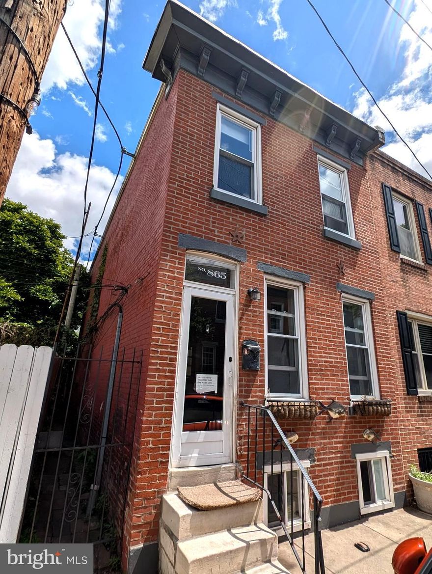865 N. Bambrey St, is your Fairmount urban oasis. This beautiful home is situated in a friendly, vibrant community, close to Philadelphia’s best museums, great restaurants and coffee houses as well as the green space of East Fairmount Park. Just a short walk or bike ride to the Schuylkill River Trail and Schuylkill River. This home has an open first floor, with recently professionally painted walls, perfectly matched with classic wood floors. You will enjoy the spacious sun-filled living area and the ample dining area leading to the kitchen with plenty of cabinets and a granite counter-top. The back patio affords private outdoor space that is accessed either through the kitchen back door or a convenient side alley. There are 3 bedrooms and a full bath on the second floor. The basement offers plenty of storage space with a ½ bath. Don’t pass on this opportunity for you to make this beautiful home yours!
