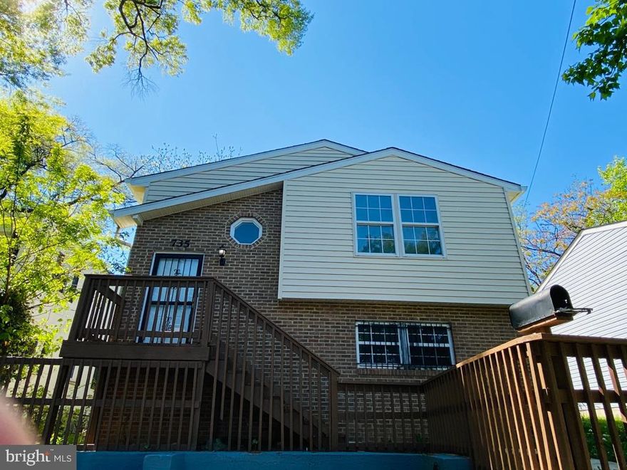 Welcome to this beautiful, Fully Renovated and Spacious 5 Bedroom 3 Full Bath House. Completely remodeled with new kitchen, NEW Stainless Steel Appliances, NEW Cabinets, NEW Quartz Countertops, Freshly painted, NEW Tiles, NEW Water Heater, NEW Washer/Dryer, NEW HVAC system, Renovated Shed, Renovated Bathrooms and NEW Vanities. Just minutes from Capitol Heights Metro Station, shopping, entertainment, & restaurants! Quick access to DC, 295, & 495! This home has been updated throughout including SS appliances, beautiful flooring, large rear deck, and much more! This home also features spacious rear yard space and a driveway for convenience!