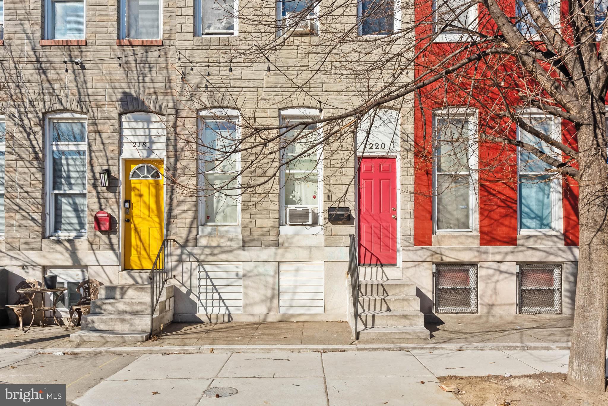 Exceptional Investment Opportunity in Baltimore - 5 row homes portfolio PACKAGE DEAL! This is one of 5 homes which is being sold as a package deal! Four of five properties are tenant-occupied (one market tenant, three section-8 tenants). Portfolio Addresses Include: 220 N Luzerne Ave • 225 N Luzerne Ave •119 N Curley St • 2318 Sidney Ave • 2113 Sidney Ave. Units are not available for individual purchase, i.e., they must be sold as a package. Properties sold as-is, buyer responsible for verifying ground rent. Offers must include: proof of funds, EMD, and all seller-signed addenda included in Bright Documents. Rent roll available upon request. Video virtual tours are available in the Additional Media section (click camcorder icon next to bright documents icon). This rare portfolio of 5 row homes offers a compelling opportunity to secure a high-performing, CASH-FLOWING investment in the heart of Baltimore City. Generating a combined monthly rental income of $5,169.00, these income-producing properties are situated in established neighborhoods including Highlandtown, Westport, McElderry Park, and East Baltimore. The homes feature classic Baltimore architecture with 2 to 3 bedrooms and approximately 936 to 1,372 square feet of above-ground living space. Each property includes a basement and 4 out of 5 homes are tenant-occupied—three of which are three Section 8 rentals, ensuring regular inspections and consistent property maintenance. Conveniently located near local parks, restaurants, shopping, and major commuter routes such as I-95, I-895, and Route 40, these properties offer easy access to downtown Baltimore and surrounding areas.
