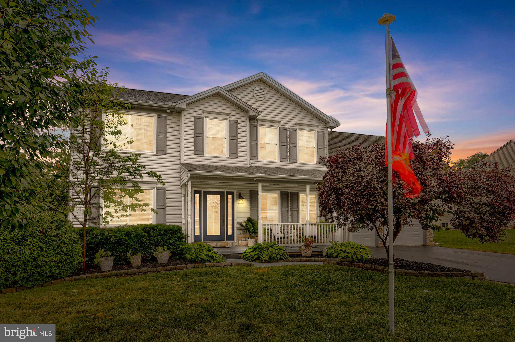 Welcome to this traditional beauty, impeccably maintained and thoughtfully designed to offer both comfort and style. From the inviting front porch to the backyard retreat, every detail of this home has been lovingly cared for.
Inside, you’ll find approximately 2,960 square feet of finished living space with 4 bedrooms and 3.5 bathrooms. The spacious owner’s suite boasts a soaking tub, separate shower, and double sinks for added convenience.
The finished basement provides the perfect extension of living space with a family room, exercise area, guest bedroom, and full bathroom—ideal for overnight visitors or private relaxation.
Step outside to enjoy the beautifully landscaped yard featuring a back deck, patio with fire pit, and a charming pergola—a perfect setting for entertaining or quiet evenings under the stars. A new, large shed adds both storage and value.
This home is the perfect blend of timeless character and modern amenities—ready for its next owner to enjoy!