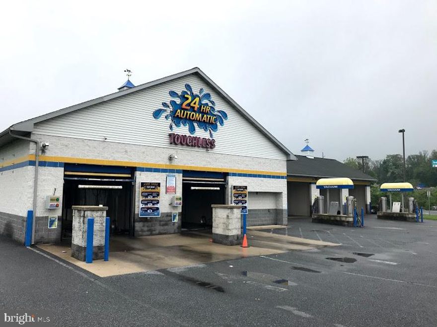 Turnkey 24 hour Carwash with All FF&E included.  Two automatic touchless Bays, Water Reclaim System.  Four Self-Serve Bays,  Five Vacuum Islands.  All Equipment purchased new in 2012.  Water heated by efficient Natural Gas!  20,000 Traffic Count.