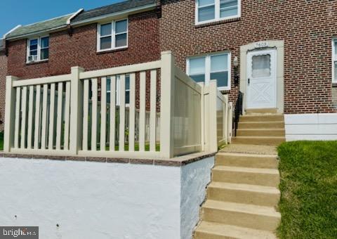 Come see this updated 3 bedrm, 1.5 bath rowhome in "sought after" Overbrook Park with many amazing features. Enter the home with beautiful hardwood floors. Living room opens up nicely to your dining room & nice sized kitchen that features a breakfast bar, Granite counter tops & stainless steel appliances. Go upstairs to find a good sized primary bedroom and 2 additional bedrooms...perfect for family members or guests; gorgeously tiled bathroom with a skylight. Make your way down to the fully FINISHED BASEMENT & you will find 500 additional square feet of living space with recessed lighting, W/D connection, half bath & walk-out to your off-street private parking...Just use your imagination to come up with any number of uses! Total renovation to plumbing, electric, HVAC system & water heater completed prior to ownership. Most recent updates include: roof resealed, steel back basement door, whole house painted, new carpet throughout, new locks, retaining yard & fenced-in front yard. Additional BONUS... LOW TAXES! Broker is related to the Owner.