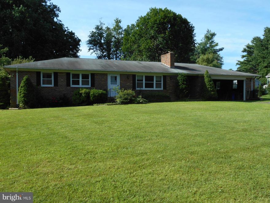 2452 sq ft. Rancher. Three Bedrooms Two Full baths. Over size Two Car garage, Large Kitchen great for entertaining. Two Fireplaces, Family room in the Basement, New Paint. Close to I-95, APG, but country living.