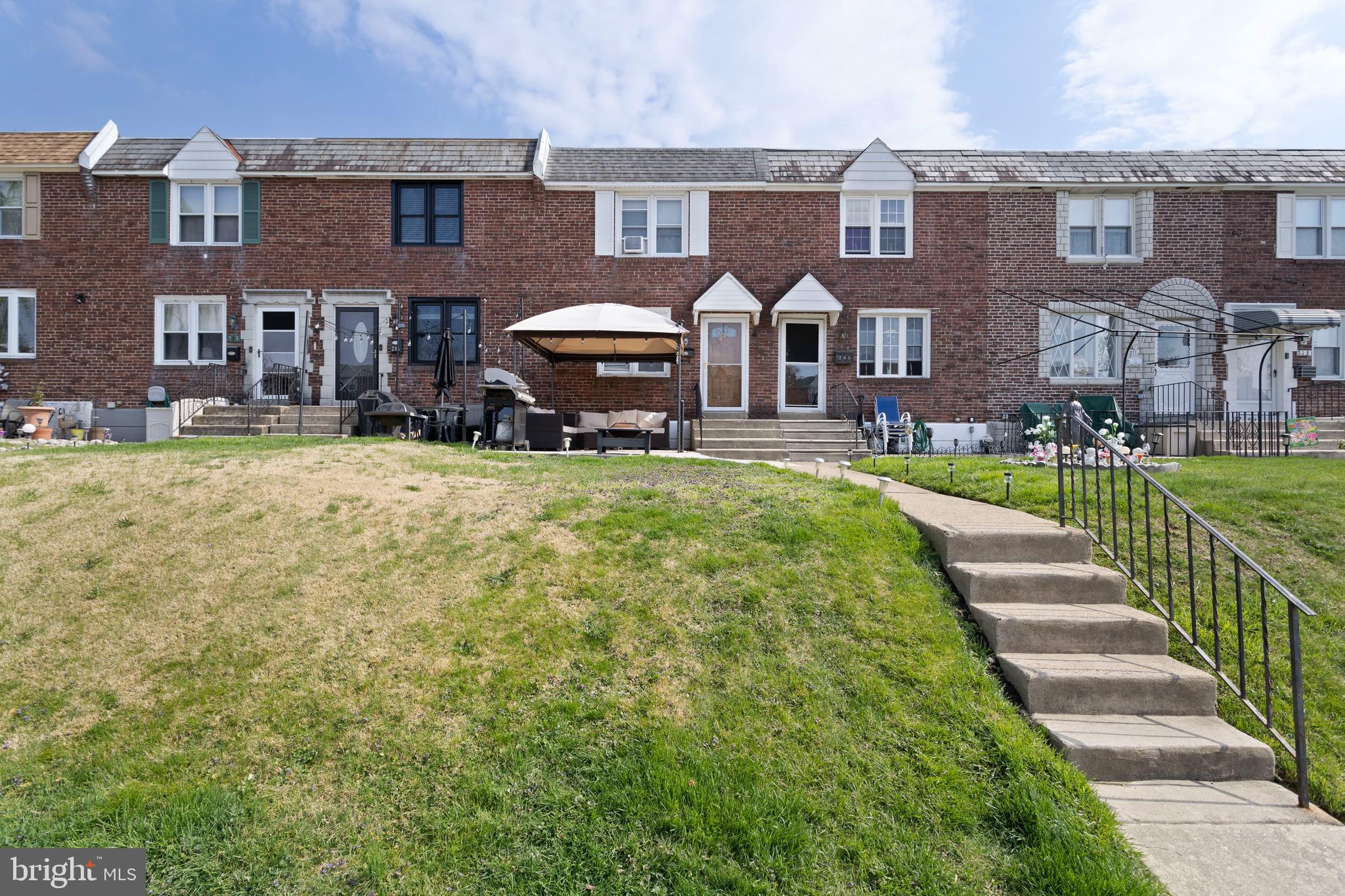 Incredible opportunity in the heart of Briarcliffe.  This 3 Bedroom 1.5 Bath Townhome is completely updated, with an open floor plan, and a fully finished basement!  Pull on to this beautiful street, walk up the front walkway and into the First Floor: A bright formal living room with an open stairwell ot the basement, leads to a formal dining room and an eat in kitchen that was completely renovated earlier THIS year.  The Kitchen offers white shaker cabinetry, stainless steel appliances, subway backsplash, and quartz countertops.  Second Floor: Three perfectly sized bedrooms and an updated hall bathroom!  Basement: The finished basement is a show stopper.  A wide open layout, offering a family room area, as well as a custom bar, powder room, and laundry/utility closets.  The basement is a fantastic entertaining space and will simply blow your mind. Additional Upgrades Include: Kitchen (2024), Gazebo included on front patio, Basement Renovated, Central Air, Private parking in rear of home, New flooring throughout the first floor, conveniently located with easy access to all major highways and walking distance to local restaurants shopping and more!