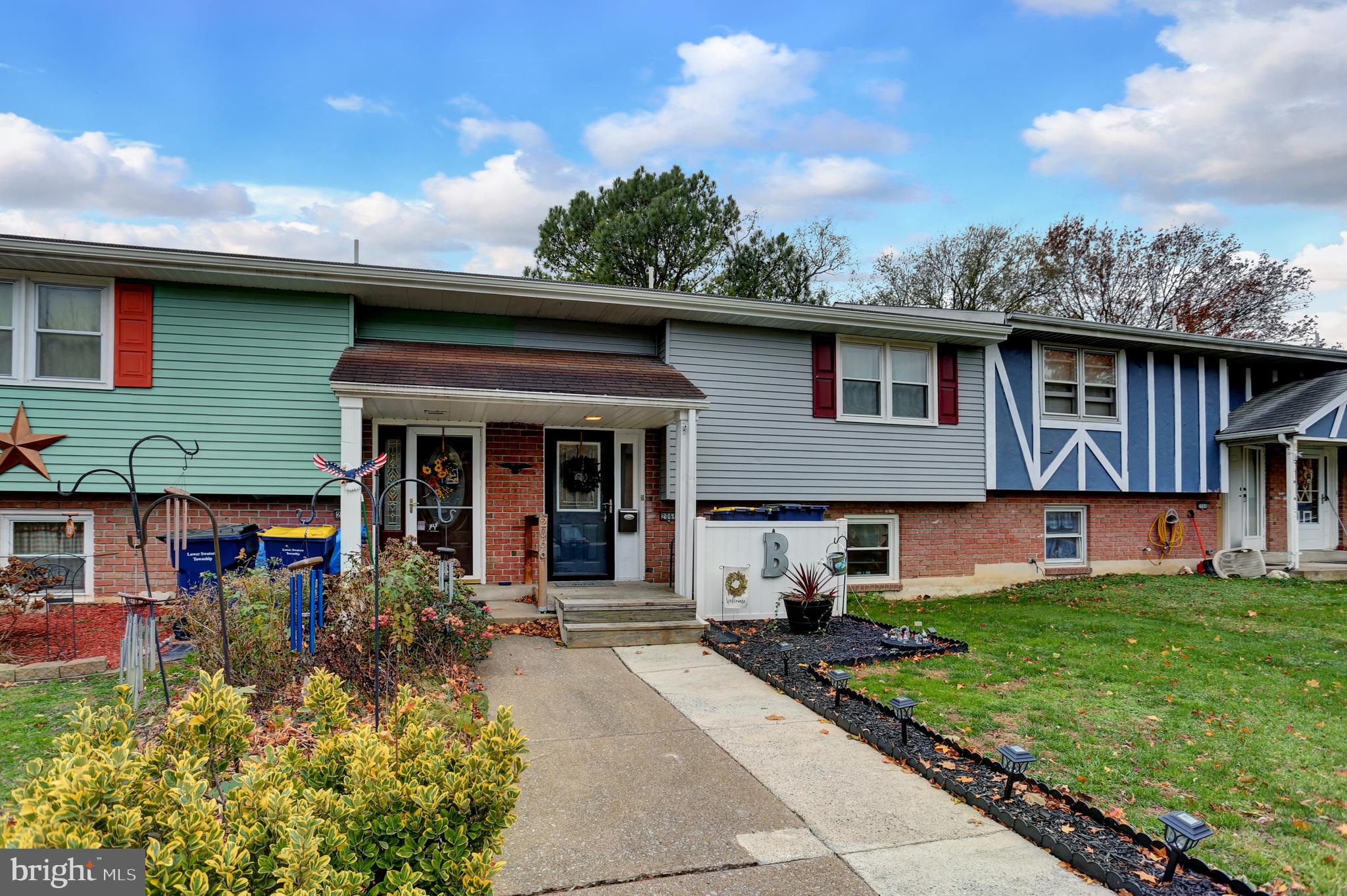 Adorable 3 level townhome nestled in Middletown, close to everything,--schools, shopping, HIA (Harrisburg International Airport), and colleges. NEW HVAC (2021), NEWER Water heater (2016), NEW gutters and soffit, NEW luxury vinyl plank in lower level, remodeled baths, updated lighting throughout, separate dining room. Huge 2 tier deck, , fenced yard, large shed, and offstreet parking. All of this for a fantastic price!! Won't last long, request your private showing today!