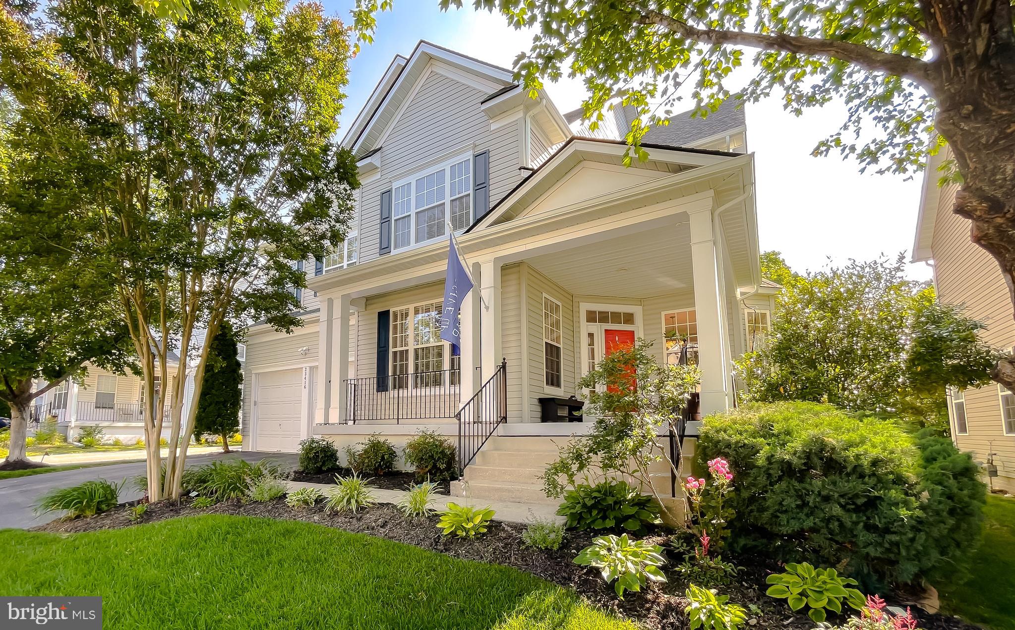 Spacious 5-Bedroom Retreat with in-law Suite, Deck & New Roof!
Welcome to 23416 Canna Ct in California, MD—a beautifully maintained 5-bedroom, 4.5-bathroom home with over 4,200 sq ft of living space and a brand-new roof! Nestled in a sought-after community with top-tier amenities, this home is move-in ready and built for both entertaining and everyday comfort.
Step inside to gleaming hardwood floors and crown molding, leading to an elegant office/den and formal living space. The open-concept main level features a gourmet kitchen with granite countertops, stainless steel appliances, an oversized island, and endless cabinet storage. The kitchen flows seamlessly into the great room with built-in shelving, a gas fireplace, and custom lighting—perfect for relaxing or hosting guests.
Upstairs, you’ll find generously sized bedrooms, including a private en suite ideal for guests or teens. The luxurious primary suite features a sitting area, dual-zone walk-in closet, and a spa-like bathroom with jetted tub, dual vanities, and separate shower.
The fully finished lower level includes a wet bar, large rec room, bonus guest bedroom, and full bath—perfect for movie nights, game days, or multi-generational living.
Outside, enjoy grilling and relaxing on the spacious deck and patio. This home is part of a vibrant community with pools, playgrounds, walking paths, and a clubhouse—all just minutes from schools, shopping, NAS Pax River, and Route 235.
Don’t miss this one—schedule your showing today!
