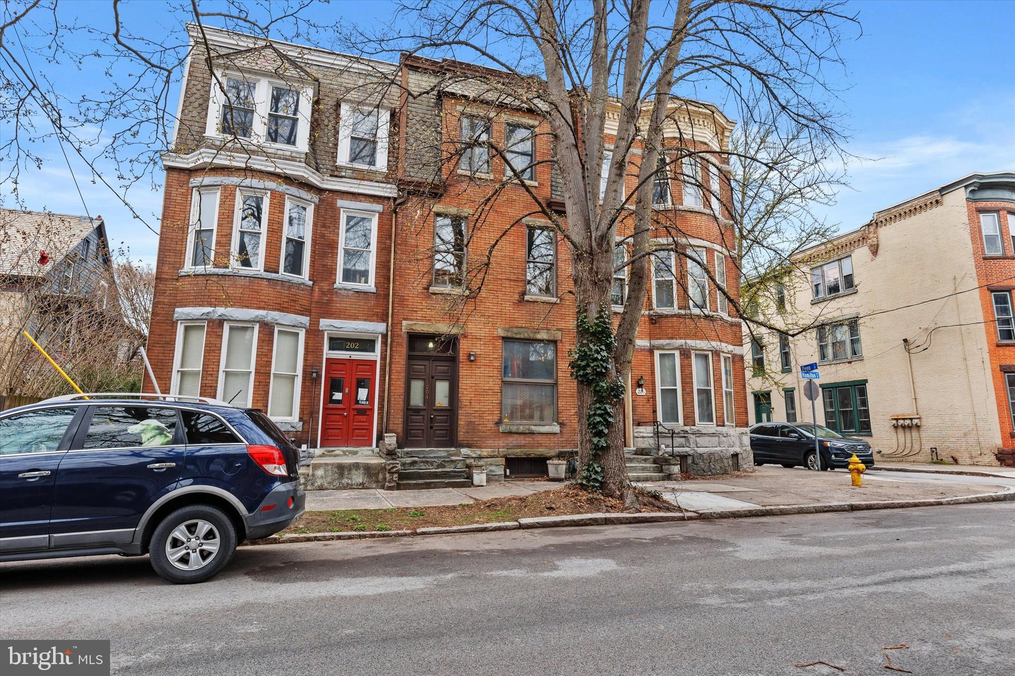 Historic home with attractive brick facade has been restored with modern amenities. New roof installed by the current owner. Three levels of spacious living features an enclosed foyer, dramatic entry with soaring ceilings, brick wall from basement to roof, exposed beams, hardwood on the first level in addition to a fireplace. Skylights throughout, floating staircase, lofted work/recreation space, and panoramic windows make this home a unique Harrisburg abode. Two generous bed/bath en suites. Walkable to the best of Harrisburg and set just off the Susquehanna river.