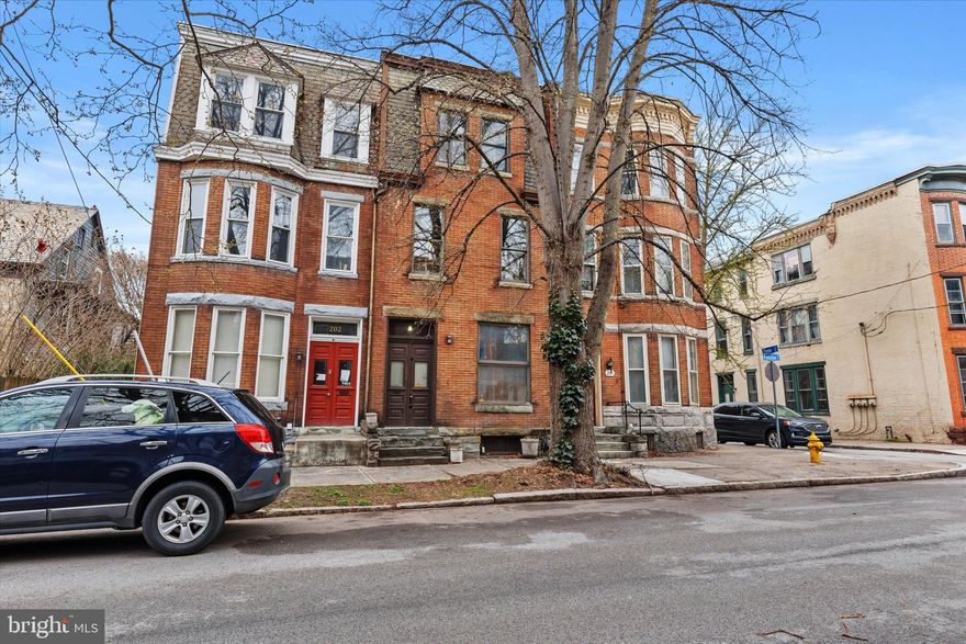 Historic home with attractive brick facade has been restored with modern amenities. New roof installed by the current owner. Three levels of spacious living features an enclosed foyer, dramatic entry with soaring ceilings, brick wall from basement to roof, exposed beams, hardwood on the first level in addition to a fireplace. Skylights throughout, floating staircase, lofted work/recreation space, and panoramic windows make this home a unique Harrisburg abode. Two generous bed/bath en suites. Walkable to the best of Harrisburg and set just off the Susquehanna river.