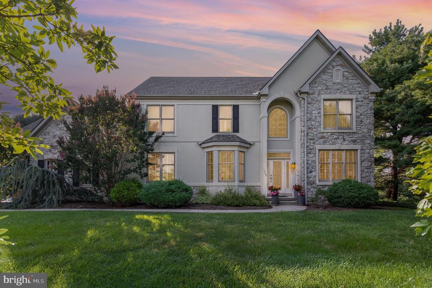 Welcome to timeless Luxury in The Meadows.
Situated on a beautifully landscaped .78-acre lot, this elegant and meticulously maintained 4-bedroom, 3.5-bathroom home offers the perfect blend of luxury, comfort, and convenience in the Hempfield School District.  Step into the vaulted foyer and immediately feel the warmth of gleaming hardwood floors and thoughtful design throughout. The home features a formal living room, formal dining room, and a spacious family room with fireplace—ideal for both everyday living and entertaining. A first-floor office provides a quiet place to work from home and the potential for a first floor bedroom. The eat-in kitchen opens to a large patio and fully fenced backyard, where a burbling fountain and chirping birds create an outdoor retreat.  Upstairs, the primary bedroom boasts an en-suite bathroom, while three additional bedrooms offer flexibility—one with its own private bath, perfect for guests or multi-generational living.  Notable upgrades include a new roof (2018), natural gas HVAC (2023), and water heater (2023). The full basement is clean, dry, has access to the back yard, and is ready for your personal touches—home gym, media room, or additional living space.  With easy access to Route 283 and Route 30, and just two minutes from Park City Mall, Penn Medicine Outpatient Pavilion, and the new Penn State Health Lancaster Medical Center, this home offers the rare combination of peaceful living and prime location.  Here’s your chance to make your move to The Meadows—schedule your private tour today.