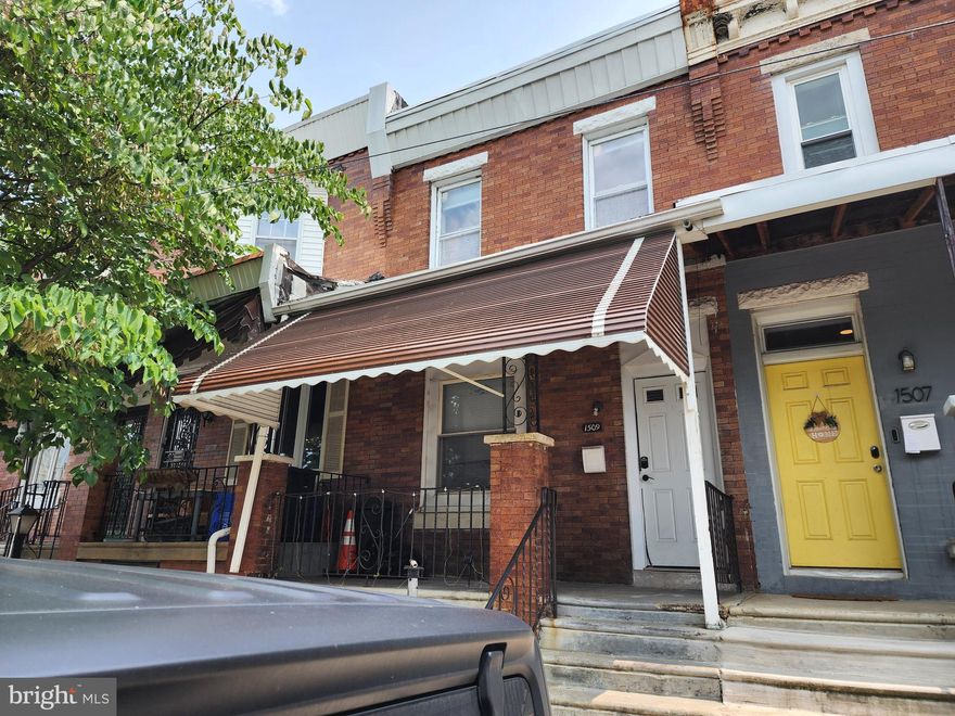 Welcome to 1509 N 30th Street, an incredible value at just $250,000, especially considering the renocated home several doors over recently sold for nearly $400,000. Whether you're a first-time buyer or an investor, opportunity knocks in the heart of one of Philadelphia’s fastest-growing neighborhoods—Brewerytown!
This is your chance to create instant equity through sweat equity—bring your vision and make this home truly your own.  Located just steps from Fairmount Park, Kelly Drive, and the Schuylkill River Trail, this home offers prime access to outdoor recreation. Enjoy the convenience of nearby public transportation, grocery stores, and some of the city's top-rated restaurants and coffee shops. Brewerytown continues to thrive with new development, making this one of Philly’s most desirable and walkable areas.   Buy instead of rent! Some rents on this block exceed $2,200/month, so you could own for less. With an FHA loan and qualified applicants, your monthly mortgage, insurance, and PMI could be under $2,100 at a 7% interest rate—making this a smart and affordable alternative to renting.  Don't miss your chance to get into Brewerytown at this price. With a little vision and effort, you can turn 1509 N 30th into the perfect city home or a cash-flowing investment.