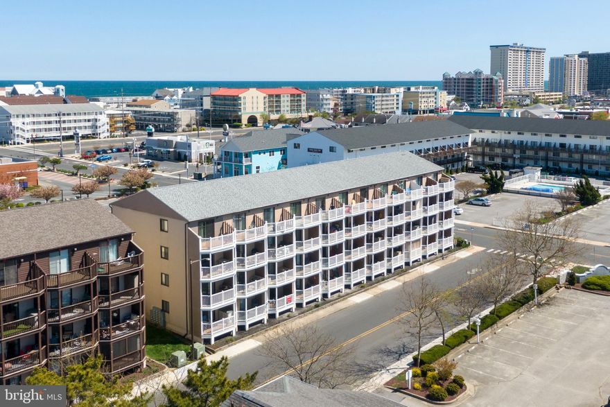 Welcome to Jamaica II!  This first-floor condo truly offers a slice of paradise with its ideal location, spacious living areas, and array of nearby amenities.

The proximity to both the beach and Northside Park makes it easy to enjoy the best of both worlds—whether you're soaking up the sun on the sandy shores or exploring the park's scenic trails and family-friendly activities.

The kitchen/living/dining area provides the perfect space for unwinding and entertaining, while the sleeping accommodations for 6 ensure that everyone can rest comfortably after a day of beach adventures. Plus, with low condo fees of only $140 per month, this unit offers affordable beachside living without sacrificing comfort or convenience.

The nearby selection of bars and restaurants offers something for everyone, from casual waterfront dining to lively nightlife spots. And the addition of 'Sundaes in the Park' at Northside Park provides the perfect way to spend Sunday evenings, surrounded by music, entertainment, and stunning bay views.

With a new HVAC system installed in 2023, this condo is not only inviting but also updated and well-maintained, ready for you to move in and start enjoying all that Ocean City has to offer. So pack your bathing suit and come tour this wonderful condo today—your coastal paradise awaits!  

Highly motivated seller willing to close before MDW!