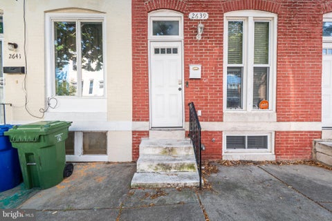 Townhouse For Rent - 2639 Boone Street<br/> BALTIMORE, MD 21218