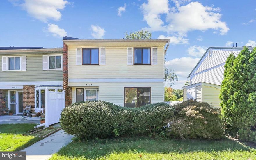 Great corner Townhome with many updates! Newer Hardwood floors through out, updated kitchen with granite counter tops and  stainless steel appliances.. New washer and dryer, updated  main bedroom bathroom vanity and shower with tile flooring. Two large bedrooms with  full bathrooms. Also, Guest bath near foyer. Custom made shelving.  All utilities included in condo fee.   55+ community.