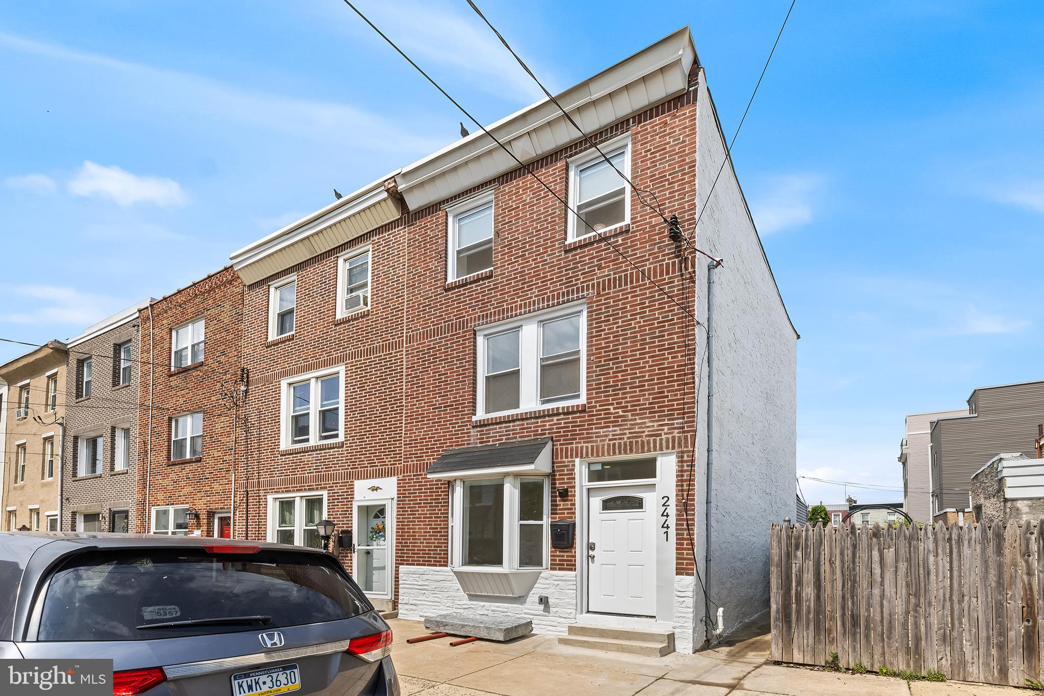 Welcome to this stunning, fully renovated end-of-row home located in one of Philadelphia’s most vibrant neighborhoods. This meticulously upgraded property blends modern elegance with classic Fishtown charm.
Retreat to a truly impressive master suite featuring soaring ceilings that create an airy, open feel, accompanied by a walk-in closet offering ample space for all your storage needs. Indulge in the spa-like en suite bathroom, complete with a stunning oversized shower outfitted with modern tilework and premium fixtures. Thoughtfully designed for both comfort and style, this master suite is the perfect private escape.
The second floor features two generously sized bedrooms, perfect for an office, nursery, or extra storage, as well as a full bathroom with tub.
The beautifully designed kitchen features brand-new stainless steel appliances and an open layout that seamlessly connects to the heart of the home. Whether you're cooking, entertaining, or gathering with family, the space offers both style and function.
Just off the kitchen, enjoy a sunny adjoining sunroom—perfect as a breakfast nook, reading area, or bonus lounge space. The sunroom includes a convenient half bath and ample space for storage, making it as practical as it is inviting.
Enjoy a large, refinished backyard—perfect for entertaining—with rare alley access for added convenience.
Plenty of street parking and quick access to 95 makes coming home stress-free.
Location is everything, and here you’re just a 5-minute walk to neighborhood favorites like Cold Stone Creamery, CVS, IGA, Rita’s, Starbucks, and Honeygrow. Plus, you’re within walking distance to Fishtown’s best dining, shops, and entertainment. The newly revitalized community garden across the street brings the perfect touch of nature to the block.
There is a 10-year tax abatement pending. Owner is licensed real estate agent. Don't miss this move-in-ready gem in one of Philly’s most sought-after communities.