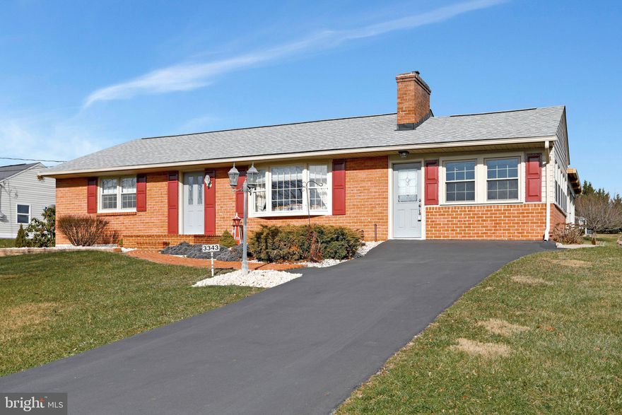 Meticulously maintained brick rancher with upgrades galore so the only thing on your to-do list will be moving in! Recent updates include: new roof in 2019, new windows in 2021, water softener in 2018, hot water heater in 2016, sump pump  in 2019, and new rollup blinds in sunroom in 2021. This home has both public water and a well, with the ability to switch between both.  On the main level, you'll find hardwood flooring, a sunroom with propane heater stove, living room with fireplace, and central vacuum. You'll love the screened in porch! The kitchen features a double wall oven and granite countertops. In the basement, there's a large laundry room with double wash sink and a cedar closet. The detached, metal-roofed garage can hold three cars and could also be used as a workshop--there's even a chimney so a woodstove could be added! Comes with a Generac generator that is only two years old and can power both the home and garage. Outside, there are two additional storage sheds and two asphalt driveways with lots of parking for your guests. Xfinity highspeed internet is available, too. And all of this on 1.13 acres with no HOA, and it's fully furnished--ready to be turned into your weekend home or rental property! Or, live in it full time and decide which furniture you want to keep. This was previously a 3 bedroom home that was converted to a 2 bedroom home to increase the living area, but it could be converted back to a 3 bedroom home. Schedule your showing today! OFFER DEADLINE: Multiple offers received. Highest and best offers are due Sunday, 1/23, at 10 PM and seller will review Monday morning.