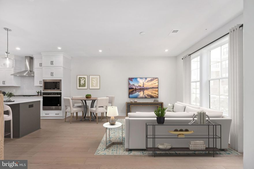 Just Steps from Ashburn Metro – Sully Classic | Move in Now!
Discover the perfect blend of luxury, convenience, and style in this stunning Sully Classic home, ideally located just steps from the Ashburn Metro Station. Enjoy community amenities including a resort-style pool, clubhouse, fitness center, and playground.
This designer-appointed home showcases a gourmet kitchen with quartz countertops, designer tile backsplash, a large center island, and premium KitchenAid stainless steel appliances — perfect for both everyday living and entertaining.
Upstairs, the spacious primary suite features a tray ceiling, walk-in closet, freestanding bathtub with a double vanity, oversized walk-in shower, and a private covered balcony. The bedroom-level laundry room offers added convenience with Whirlpool front load washer and dryer, built-in storage cabinetry, and a utility sink.
Additional highlights include oak staircase, wide-plank luxury vinyl flooring throughout, long driveway for additional parking and serene views of the grassy common area just outside your front door.
Don’t miss your chance to own this beautiful home in one of Loudoun’s most sought-after transit-oriented communities!