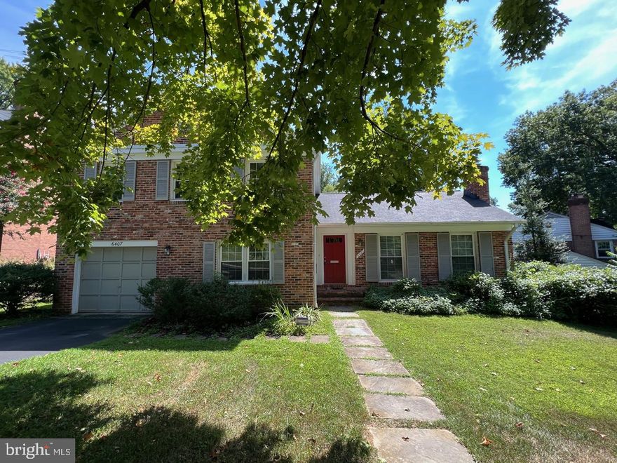 Immaculate 4 level split home in great location**Updated kitchen, stainless steel appliances**Refinished hardwood flooring throughout main & bedroom levels**Living room w/wood burning fireplace**Master bedroom w/double closets**Other bedrooms-good size**Lower level with large rec room, half bathroom, office/den with built-in's**Fenced rear yard w/patio**Whitman Schools**Convenient location**Owner will consider small pets under 25 lbs**Property available immediately**Must see.