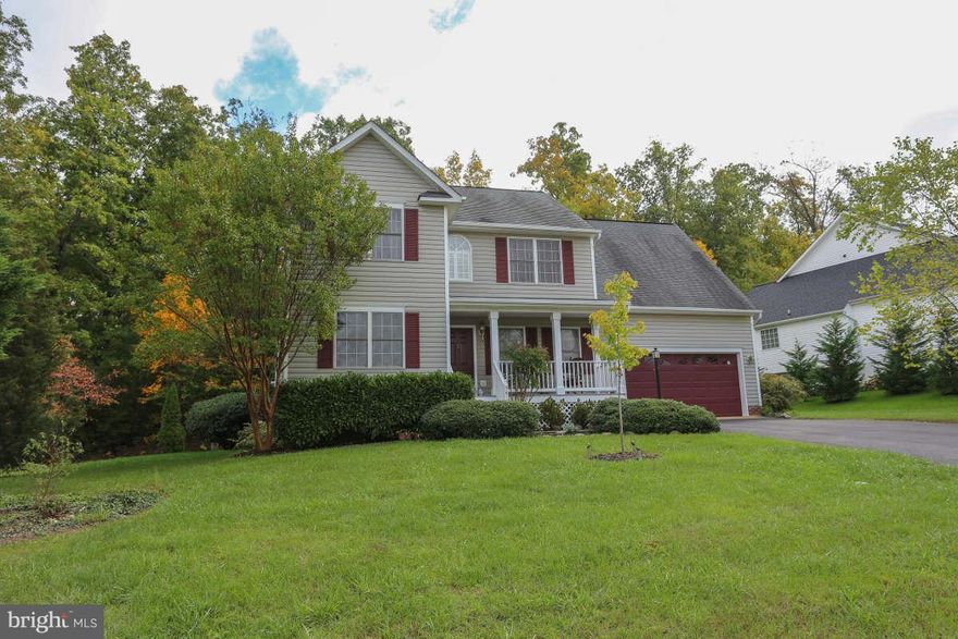 Beautiful home nestled in a fantastic cul-de-sac location with a serene view from the front porch.  This delightful homes offers bright and spacious rooms with an open floor plan and just the perfect touches of elegance.  The back patio is a great addition to have a quiet cup of tea. Gleaming hardwood floors flow throughout the main level.  A must see in an amenity filled neighborhood.  A must see