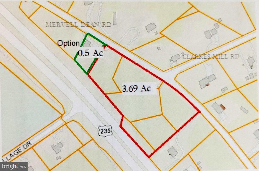 Come join the BOOMING townhouse market in Southern Maryland with this prime parcel:
3.69 acre parcel 1.6 miles from the St. Mary’s Regional Airport and Technology Park, 10
miles from Patuxent River Naval Air Station/NAWCAD, less than one hour to DC/Northern
Virginia.
The Villages at Clarks Mill
The property currently has a Concept Plan for 18 townhome units approved by the St.
Mary’s County Planning Commission and public water and sewer category update
completed to include this parcel. The project includes a playspace, additional parking and
landscaping. There is an available .5 acre adjoining lot for consideration to expand the
project.
Build the first townhome subdivision in the Hollywood Town Center. This carefully planned
community is innovative for the area and uniquely offers close proximity to amenities with
easy access onto Mervell Dean Rd. (a County road with no traffic improvements required),
is a refreshing break from the larger subdivisions and retains plenty of green space.
Documentation, which is available for public download in the DOCUMENTS TAB, contains:
SDAT reports for each of the 5 addresses within the parcel 613, an economic information
fact sheet for the area, property plat and site plan drawings, the Concept Development
Plan and pertinent County documents.
A private meeting with the current owner/developer to discuss many options and available
insights into the potential build-out can be scheduled with qualified purchaser parties. In
addition, a Comparable Sales Package is available to support sales prices for these units
in the $400-500K price range.