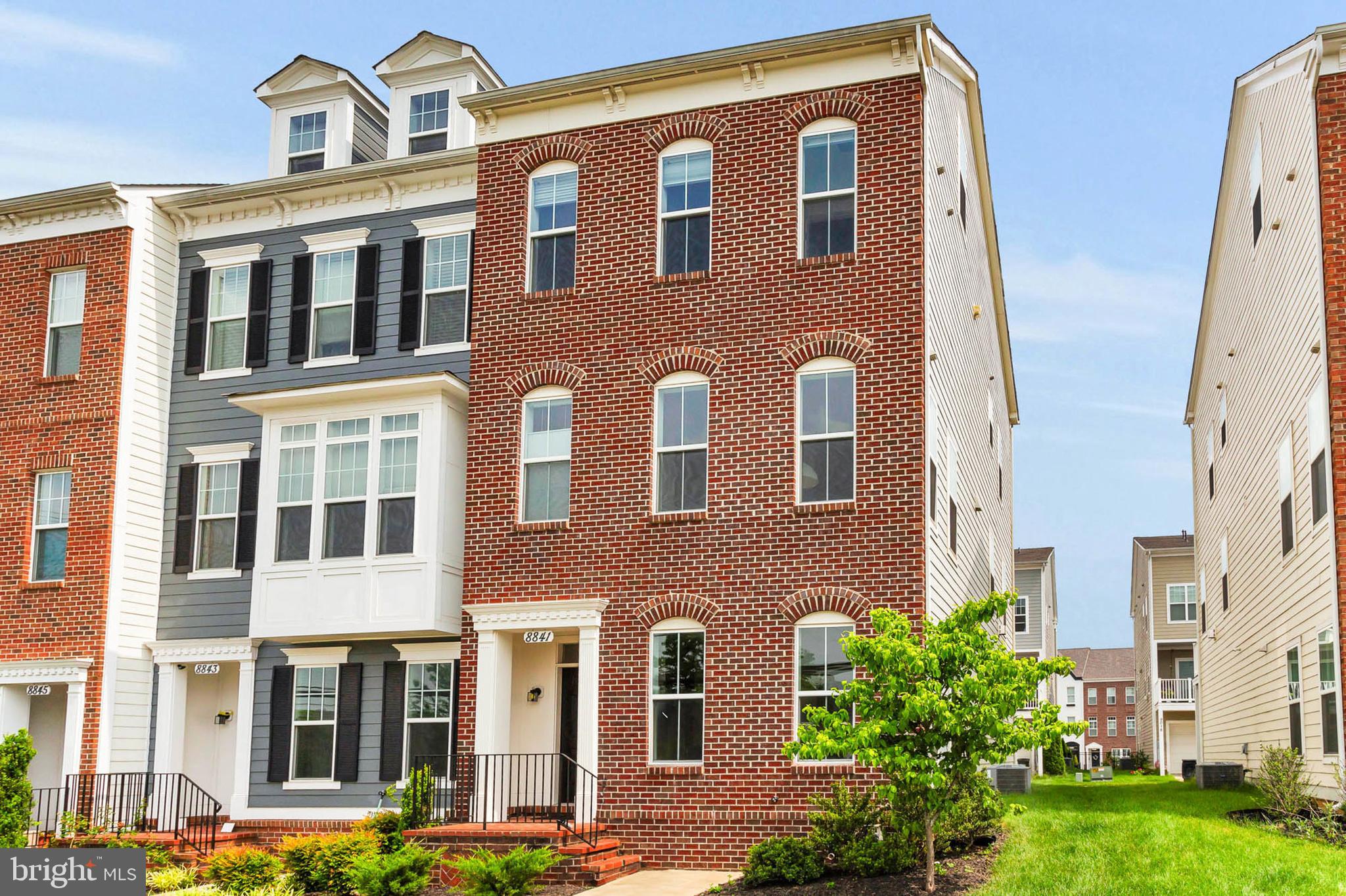 Modern 4-Level End Unit Townhome for rent in Villages of Urbana - to submit an application on rentspree us the link here - https://apply.link/pQts1Js
Welcome to 8841 Urbana Church Road — a beautifully upgraded brick-front end unit townhome in the highly desirable Villages of Urbana community. Built in 2017 and boasting over 2,400 square feet of elegant living space, this stunning 4-level home features luxury finishes, open-concept living, and versatile spaces perfect for today’s lifestyle. 3rd full bath being added on main level currently and will be completed prior to move-in!
Step inside to find gleaming hardwood floors, a sun-filled entry-level living room with a walk-in closet, and direct access to the attached 2-car garage. The main level impresses with a gourmet kitchen featuring quartz countertops, stainless steel appliances, gas cooking, premium cabinetry, and a large center island — ideal for entertaining. The adjacent dining area and spacious family room with a cozy gas fireplace lead to a covered balcony, perfect for indoor-outdoor living.
Upstairs, the primary suite offers a walk-in closet and a spa-like en-suite bathroom with quartz double vanity and an oversized walk-in shower with bench seating. Two additional bedrooms, a full bath, and bedroom-level laundry offer everyday convenience. The top-floor loft adds even more flexibility — perfect for a 4th bedroom, rec room, home office, or guest suite.
Located in one of Frederick County’s top-rated school districts, this move-in-ready home is just minutes from Urbana shops, restaurants, the library, community pools, and I-270 for easy commuting. Enjoy all the top-tier Villages of Urbana amenities: swimming pools, fitness centers, pickleball and tennis courts, playgrounds, and scenic walking trails.