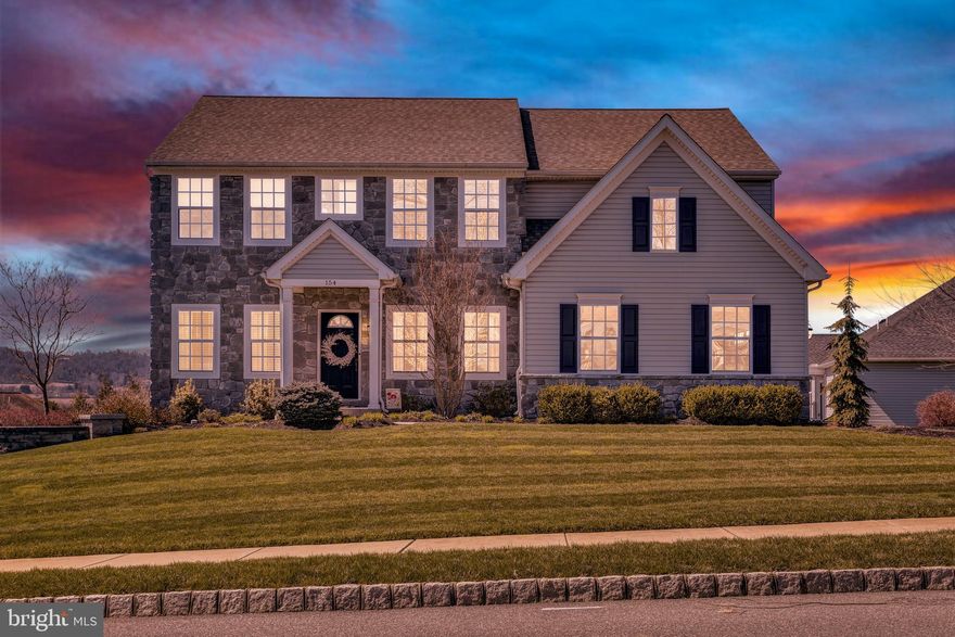 Welcome to 154 Lengle Ave!  This absolutely stunning, turnkey home will not be on the market long!  This home features 2 stories and a finished basement which includes a walk out basement.  First floor features hardwood flooring throughout.  It also features an office, a formal dining room, as well as a spacious family room and kitchen area which features a pantry.  The second-floor features carpet on the steps as well as the second-floor hallway, rod iron spindles on the handrail 3 bedrooms a full bathroom plus a master bedroom and bathroom.  The basement is an absolute must see!  Features a full bar, surround sound speakers in wall and rear speakers, workout area, unfinished space for storage and a stamped concrete patio.  The finished portion of the basement features    Basement flooring is Life Proof (waterproof) vinyl planking, bar counters are quartz with maple wood cabinets.  The stairs going down the steps into the basement are capped to match the flooring.

Mechanical Areas in the Basement are as featured below:
Plumbing at the sink funnels through the pump to the sewer. Pump for the sink is in the workout room area
Water softener is located in the workout room closet on the right hand side
Mechanical box: small box on right for the lights for the landscaping
Sewer exit access behind dart board
3 separate circuits at the rear of the bar by the fridge
Recessed lights in the basement features 5 separate circuits with a dimmer 
3 smoke detectors

Unfinished Area in the Basement Features:
2 water heaters
Sump pump on the left hand side when you walk in
Walk out basement

 These pictures do not do justice, you do not want to miss out on seeing this beauty!  Call to schedule your personal showing today to find out all of the wonderful amenities this home has to offer!

***This home is being sold AS IS, no inspections***