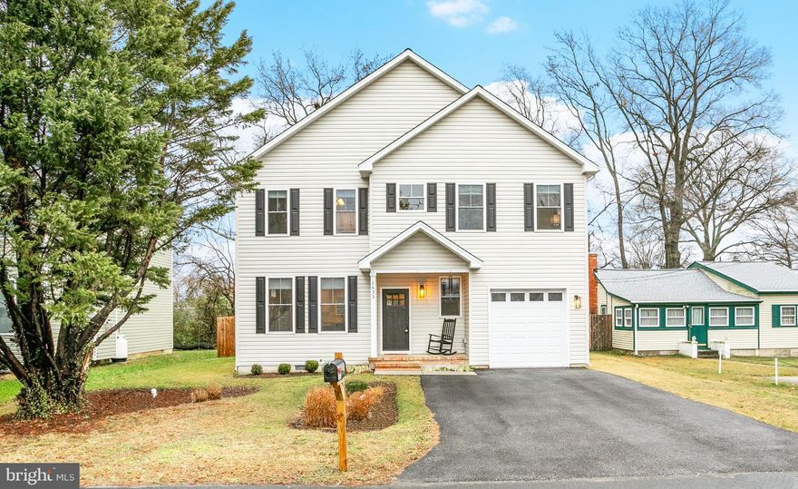 Welcome to this newly built (2021) single-family home in Edgewater, Maryland, where modern luxury and convenience come together in an unbeatable location. This meticulously designed residence boasts 4 bedrooms and 2 bathrooms on the upper level, providing ample space for your lifestyle. The main level offers a convenient bedroom and a half bath, ideal for guests or a home office. An attached garage ensures secure parking and extra storage space. The heart of the home features an open floor plan connecting the living room, dining area, and kitchen, with a stylish kitchen island, granite counters, white cabinets with slow-closing hinges, and stainless steel appliances. The spacious, fenced-in backyard features a generous deck, making all of your entertaining seamless. 

Just a short walk away, you can immerse yourself in the beauty of the South River. Additionally, this prime location offers several small beaches within walking distance, easy access to Annapolis, a historic city just 10 minutes away, and straightforward commuting to Washington, D.C. Enjoy proximity to popular restaurants like Mike's Crab House, The Pier Waterfront Bar and Grill, Cooper's Tavern and the infamous Chris's Charcoal Pit. Don't miss your chance to own this remarkable home in the heart of Edgewater.