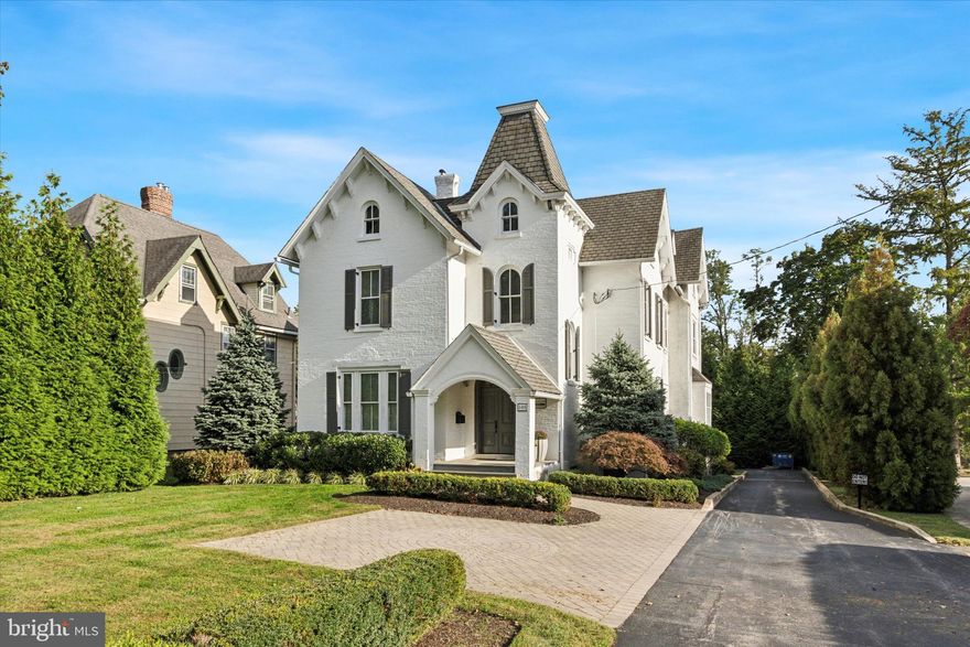 Seize this rare opportunity to own a specialty-zoned property in Ardmore! This beautiful 3-story property plus finished basement can suit your needs in a variety of ways. The property is zoned residential, with a special variance ​for the first floor ​to be used as a medical office.  The main floor medical office is a Historic Home Occupation and may only be utilized by the occupant of the 2nd floor. The 3rd floor may be independently occupied or rented. Alternatively, the entire building may be returned to a single-family residence. A triplex is not an allowed use of the property.  The first floor received a major renovation in 2013, and is currently used as a medical office. It includes an elegant reception area, 3 state-of-the-art treatment/consultation rooms, one operatory room with adjacent sterilization room, & patient bathroom. There is also a staff kitchenette & bathroom, plus a private office that exits to the patio overlooking the private backyard.  Ascend the stunning staircase to the 2nd floor apartment (1,503 SF) which boasts 3 bedrooms, 2 full bathrooms, and a full kitchen.  The 3rd floor apartment (1,012 SF) includes 3 bedrooms, 1 full bathroom, and a full kitchen. The bright finished basement has a side entrance from the parking lot, a workspace, a conference room area, full renovated kitchen with washer/dryer, and storage spaces & locker room. All 4 floors have their own HVAC and hot water heater. The entire building has a backup generator and an ADT security system in place for peace of mind and easy monitoring of the property. There are 4-5 parking spaces  plus a long driveway for private access. This is the perfect property to situate your business…the beautiful historic facade and 75’ of road frontage make a great first impression, and you can  rent out the 3rd floor apartment for extra income. Prime Main Line location & clientele.  Schedule a private tour today, and see all this property has to offer.