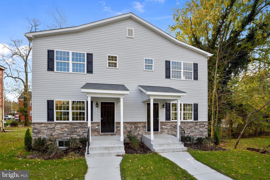 Brand New Home.  Top of the line finishes. Granite Kitchen, Designer cabinetry, wood floors, open floorplan on first floor, rear entrance to rear porch and parking pad.  All manufacture warranties.  Full basement with 3-piece full bath rough-in and rear entrance.  Below market pricing for immediate delivery. New home - buyer pays all TT and doc stamps.