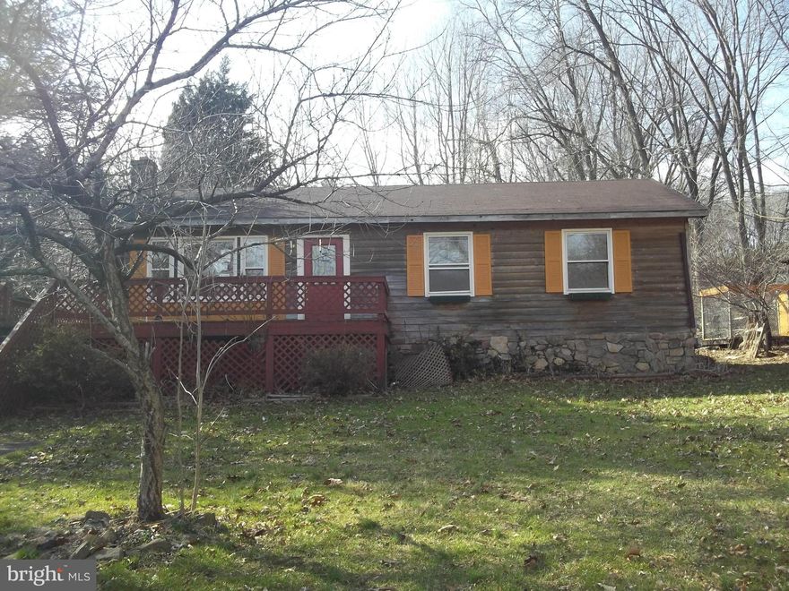 With some TLC this 3 bedroom ranch , in ground pool and wrap around deck this can be your next home !  Located in a park like wooded setting , Lot of potential for relaxing on hot summer days. with some equity in this home Close to Harford County and PA line. Just off route 1.